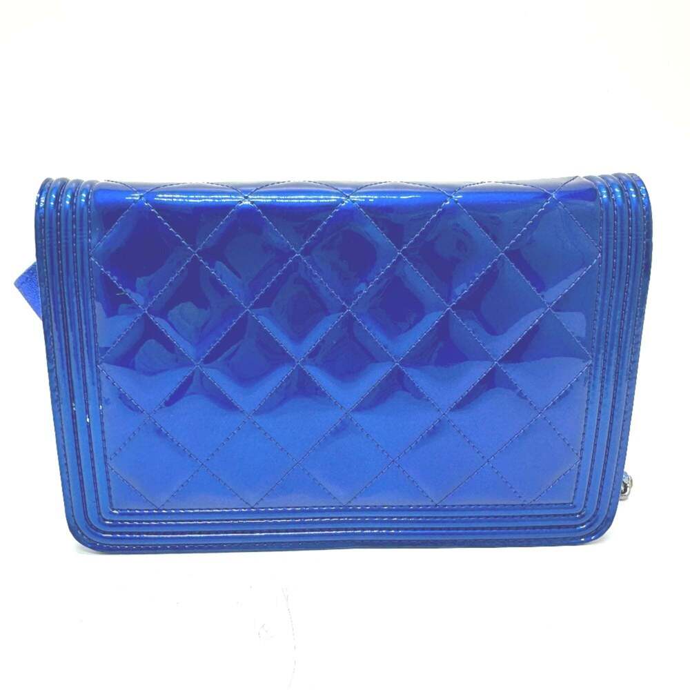 CHANEL Blue Shoulder Bag - Picture 2 of 16
